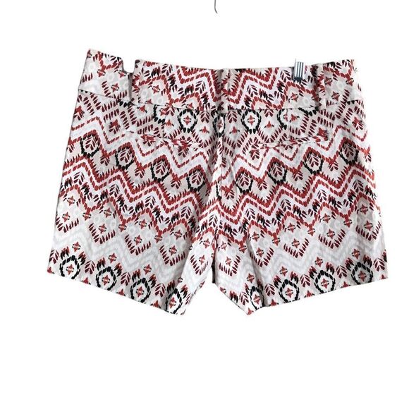 NWOT Ann Taylor size 10 brown and orange shorts - Picture 4 of 10